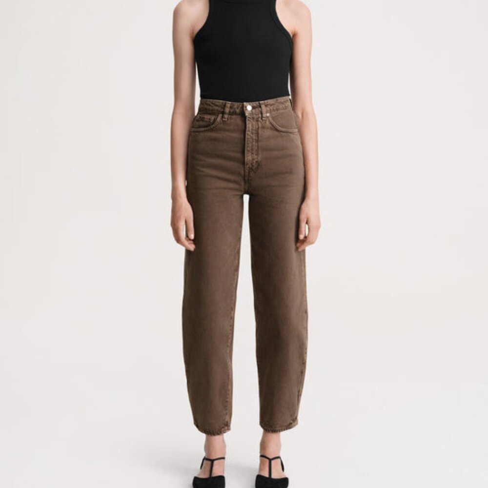 Who What Wear Brown Jeans